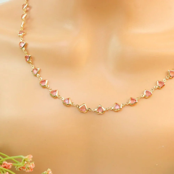 "New Beautiful Design Necklace Chain for Women/Girls, Gift, N585 - Picture 3 of 10